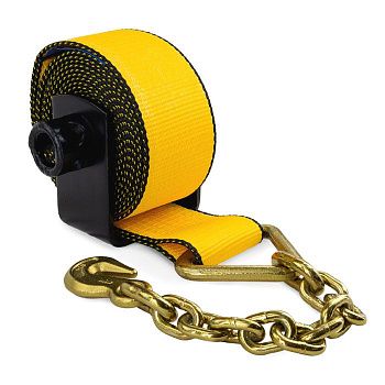 Лебёдка для стяжки груза 7,5 т. для ленты 100 мм. 8 м.